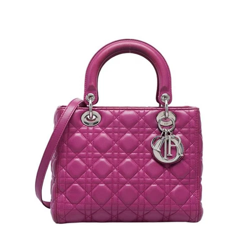Sac fourre tout Dior rose femme moyen ton argent 12345 118577818