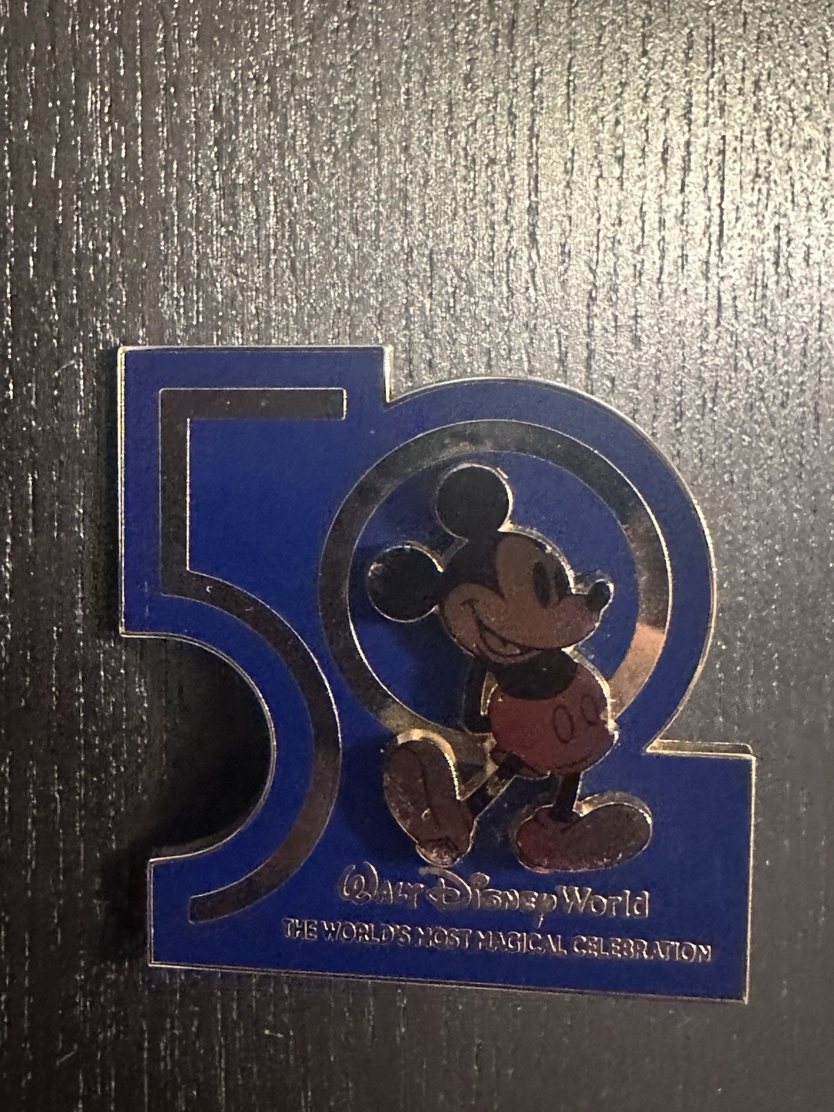 Walt Disney World 50th Anniversary Pin Mickey Mouse LR 2021 Disney WDW Pin