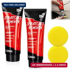 2 PCS Car Scratch Repair Paste Polishing Wax with Sponge, 2024 Upgrade Car Scrat