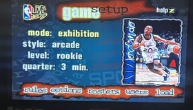 Sega Saturn NBA Live 97 Basketball EA Sports Video Game TESTED Works T-5015H