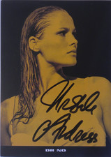 Ursula Andress oryg. Autograf 10x15 JAMES BOND GIRL 007 DR.NO