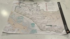 Joshua Tree National Park Map With All Stamps