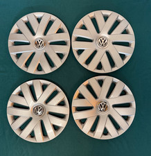 ORIGINAL VW POLO 6R Radkappen mit Clip-System Radblenden 15 ZOLL