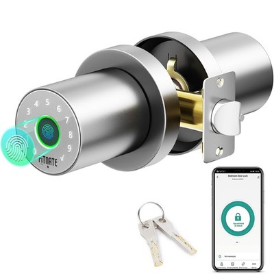Fitnate Fingerabdruck Türknopf Tastatur, Smart App Steuerung, Biometrisch 