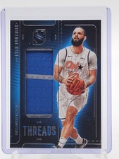 EVAN FOURNIER 2024-25 PANINI SILHOUETTE THREADS GAME WORN PATCH #THR-EVF Q5781