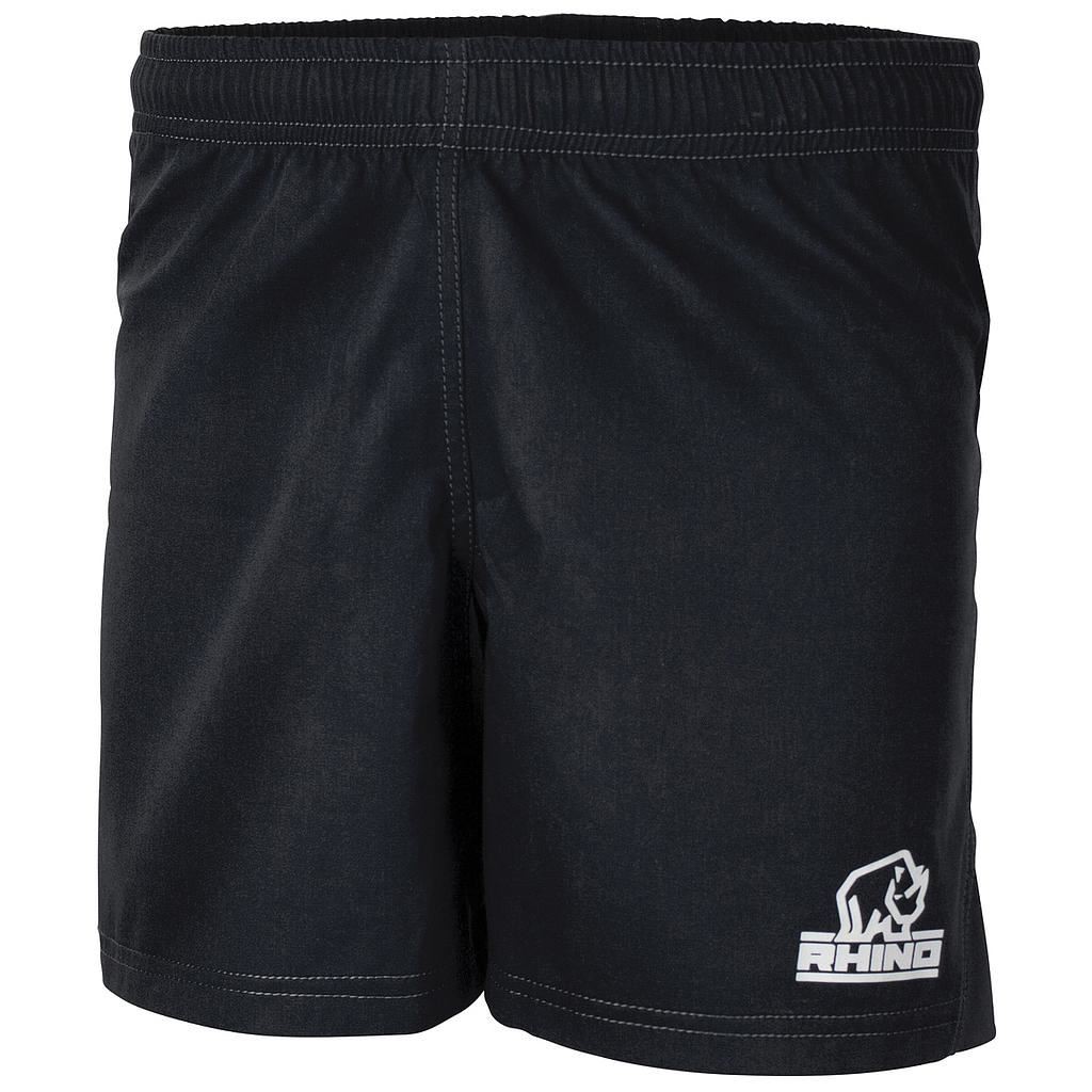 Rhino Adult Rugby Shorts - Medium - Black - Image 3