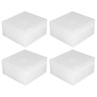 40 Pcs  Transparent Single CD DVD Case Boxes Slim Clear Storage Organizer CD box