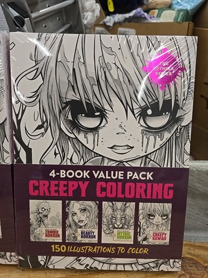 The Gothika Series  Coloring Book 4 Pack  