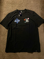 Fanatics Los Angeles Dodgers x Murakami World Series T shirt dark grey brand new