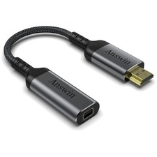 Active HDMI to Mini DP Adapter for 2K 60Hz,1080P 120Hz