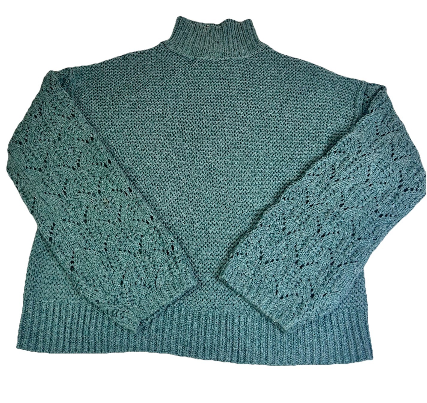 Universal Thread Sweater Small  Beautiful Blue Kn… - image 2