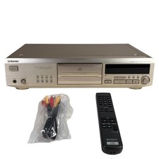 Sony CDP-XE900 Compact Disc Player Tested Working Includes Remote Clean Cosmetic
