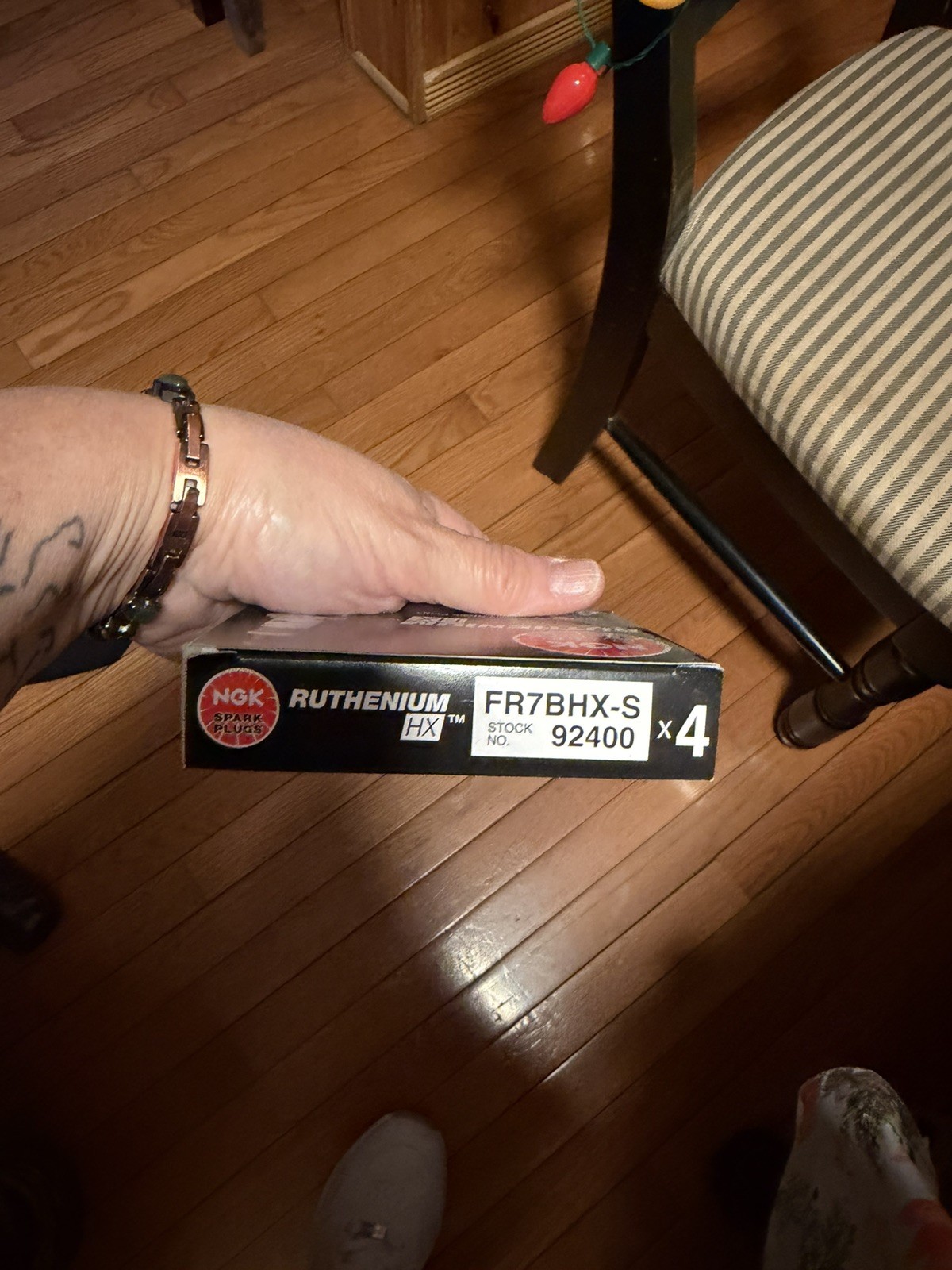 For Acura Audi Buick Chevrolet Honda Set of 4 Ruthenium HX Spark Plugs 92400 NGK