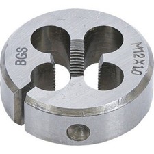 BGS GEWINDESCHNEIDEISEN M12x1,0x38mm WERKZEUGSTAHL GCR15 | 1900-M12X1.0-S