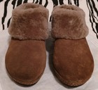 Antelope Collection Women's Size 6.5 NO8 Brown Suede Leather Shearling Shoes  — photo 6