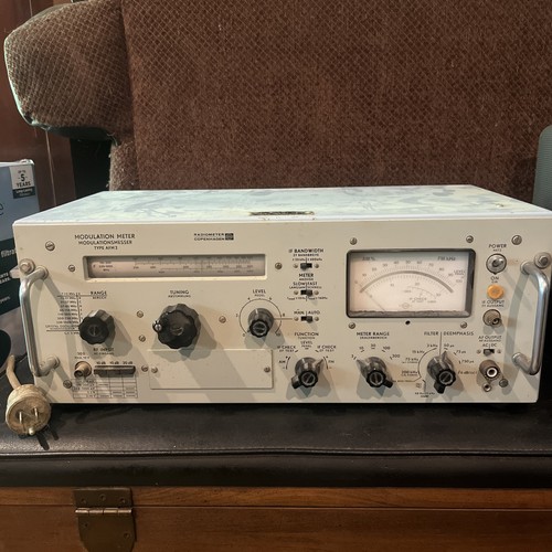 Radiometer Type AFM 3 Modulation Meter Modulationsmesser AFM3 Copenhagen 7MHz-1G