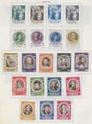 20 Vatican City Stamps from Quality Old Antique Album 1942-1946