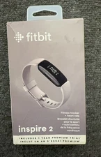 Fitbit Inspire 2 Activity Tracker - Fitness Tracker + Heart Rate Lunar white