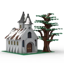 Hot Sale A Little Romanic Style Church for Your Winter Village 1154