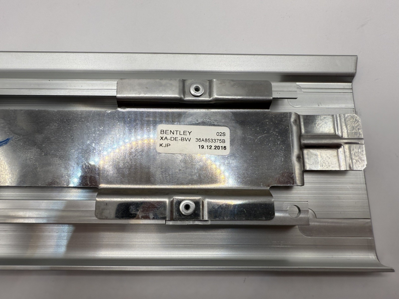 2016-2020 Bentley Bentayga Left Rear Door Sill Scuff Plate Trim 36A853375B