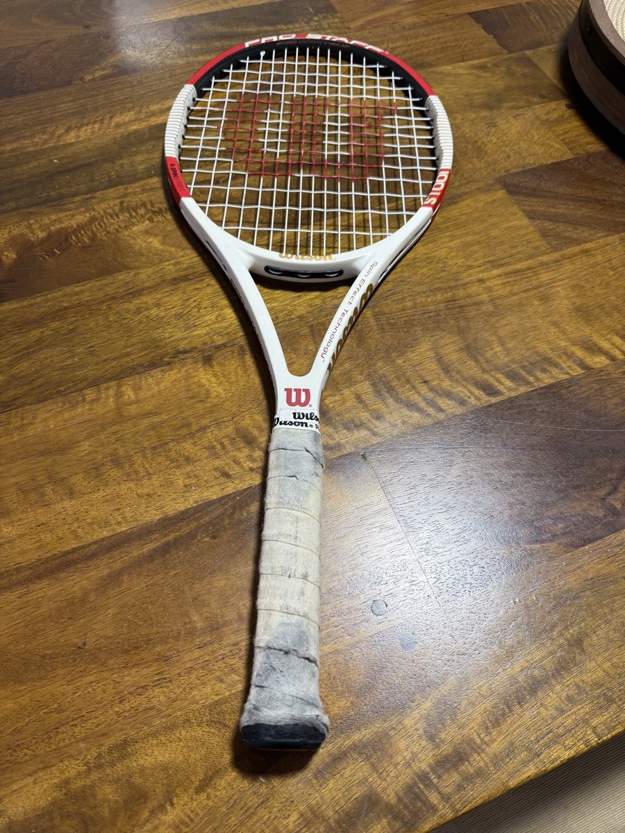 ☆ 送料無料 Wilson PROSTAFF TOUR 100 2003年フェデラー使用モデルの