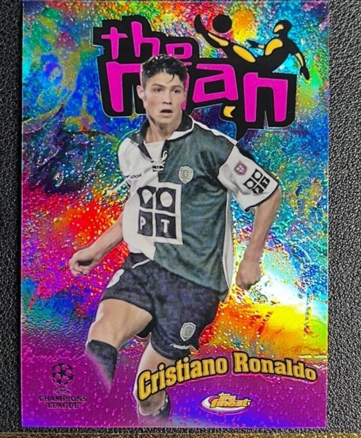 Cristiano Ronaldo 2022-23 Topps Finest UCL The Man SSP #FTM-6 -a