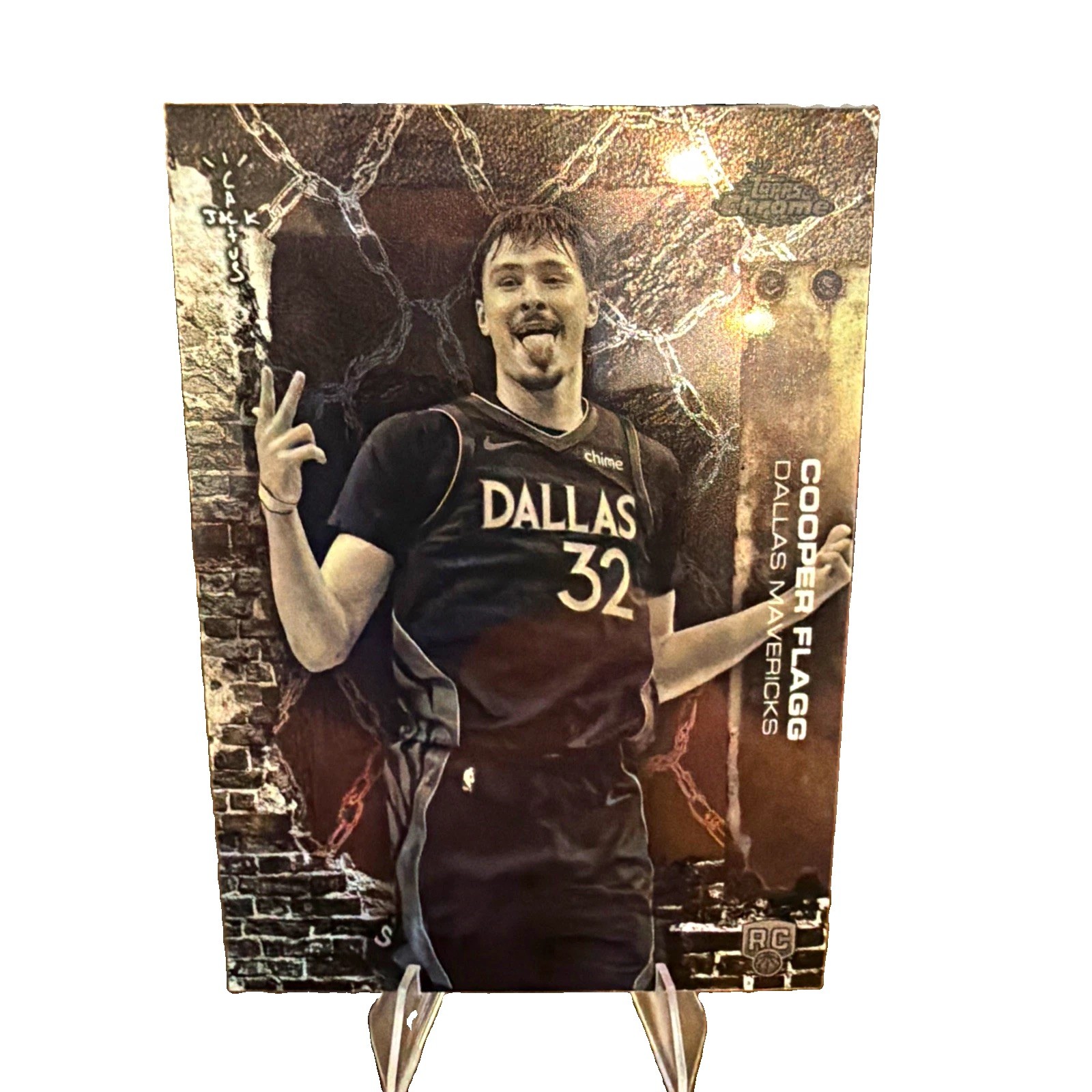 2025-26 Topps Chrome Cactus Jack X Nba All-Star Game - Cooper Flagg #61 (RC)