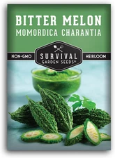 - Bitter Melon Seed for Planting - 1 Pack with Instructions to Plant and Grow Bi