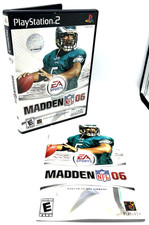 Sony PlayStation 2 PS2 EA Sports Madden NFL 06 EMPTY Case w/ Manual