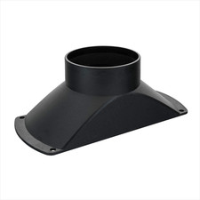 70150V Rectangular Dust Hood for 4 In. OD Attachment, for Woodworking Dust Colle