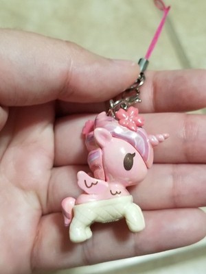 Tokidoki Shimmer Cherry Blossom Unicorno Frenzies Phone Charm