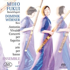 Miho Fukui - Vivaldi: Concerti per fagotto, Vol. 3 [New SACD] Hybrid SACD