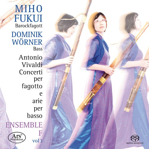 Miho Fukui - Vivaldi: Concerti per fagotto, Vol. 3 [New SACD] Hybrid SACD - Picture 1 of 1