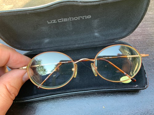 liz claiborne eyeglass frames made in Italy - C-575 TOR - W/ Case 50 [] 19
