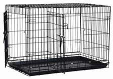 Precision Pet Products Two Door Great Crate Wire Dog Crate, 42 Inch, For Pets...