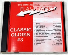 Top Hits Monthly Flashbacks Classic Oldies #3 CD+G Karaoke Volume 6 Various