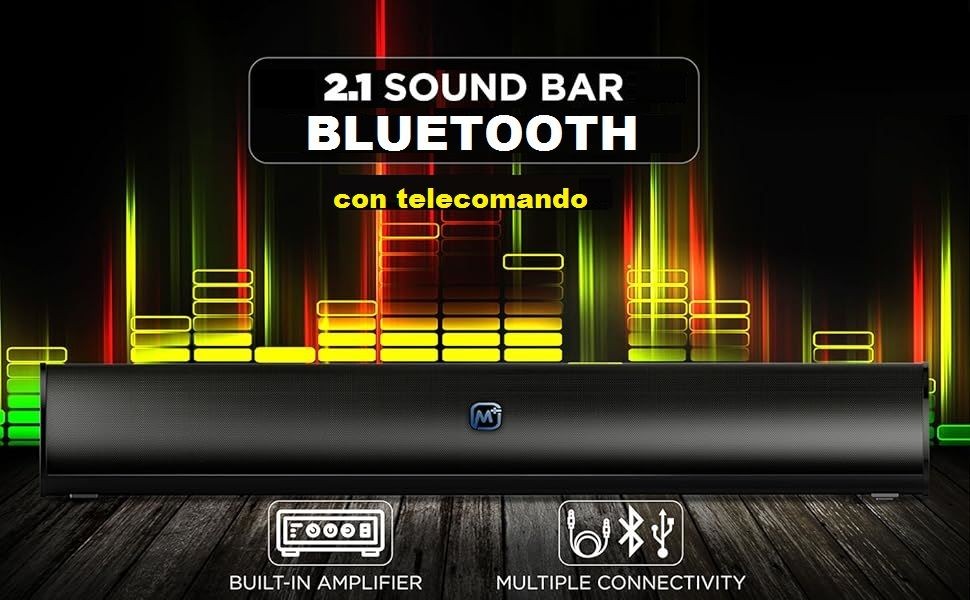 SOUNDBAR BLUETOOTH ALTOPARLANTE SMART TV LED BIG 71 Cm CON DISPLAY + TELECOMANDO foto 2