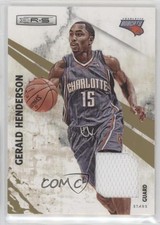 2010-11 Panini Rookies & Stars Gold Materials 145/299 Gerald Henderson #37 2l7