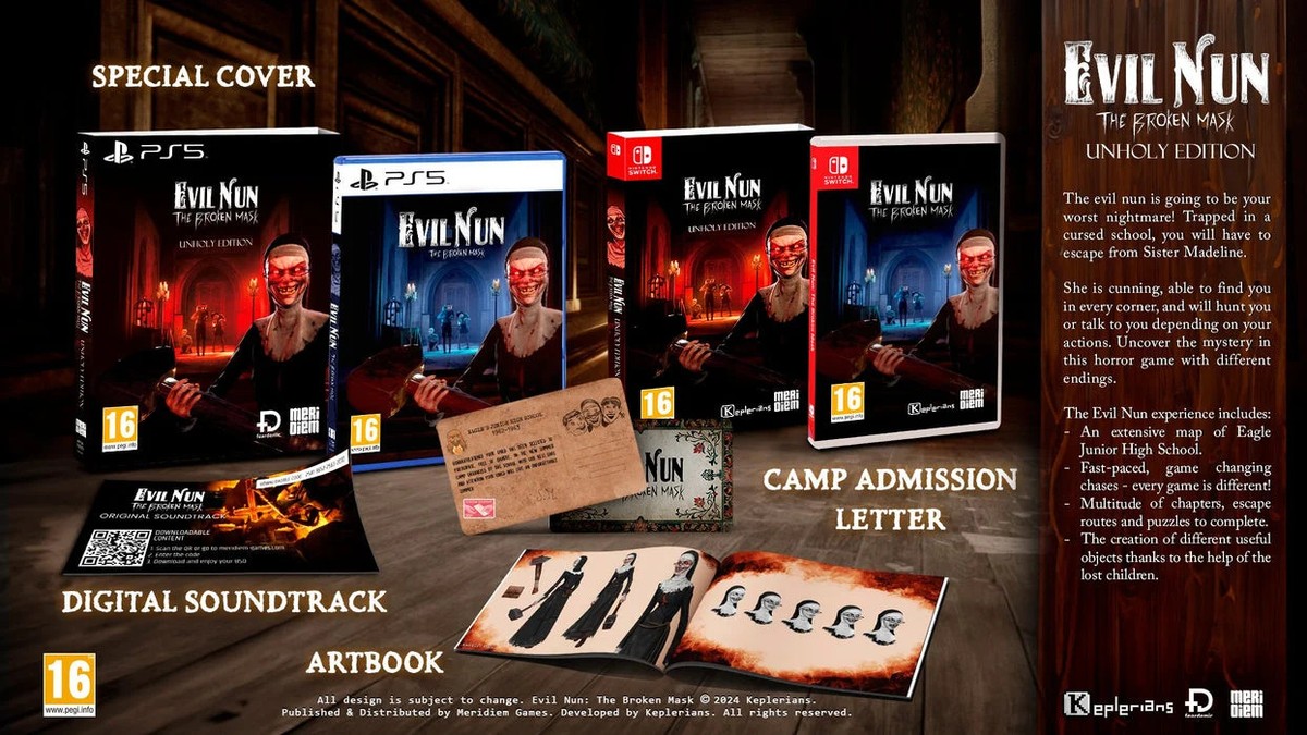 Evil Nun The Broken Mask - Unholy Edition [Nintendo Switch] | eBay
