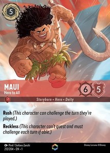 Maui Hero to All Lorcana | eBay