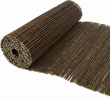 Wooden Willow Garden Fence Lawn Privacy Screening Fencing Panel Roll Patio Decor