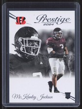 2024 Panini Prestige #369 McKinnley Jackson RC Bengals