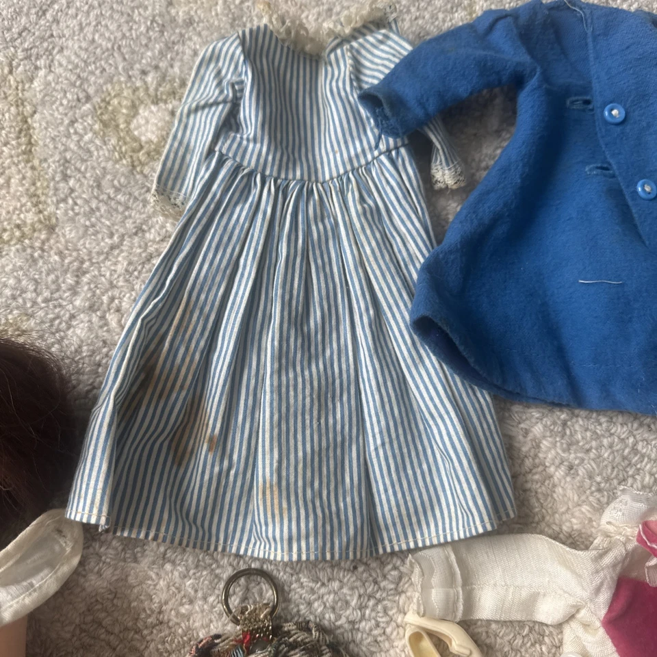 Кукла Horsman Mary Poppins 12 дюймов оригинальный наряд пальто наряд Carosal 1960 - Изображение 3 из 4