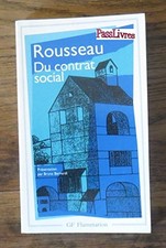 Du contrat social by Jean-Jacques Rousseau Paperback Book The Cheap Fast Free
