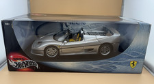 Hot Wheels Ferrari F50 Diecast Silver 1:18 Scale