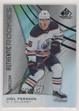 2019 Upper Deck SP Game Used Authentic Rookies Rainbow 85/294 Joel Persson 1tr