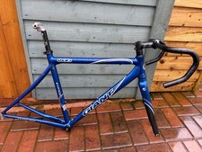 GIANT OCR 3 ALUMINIUM ROAD BIKE RIM BRAKE FRAMESET SIZE SMALL IN NICE CONDITION