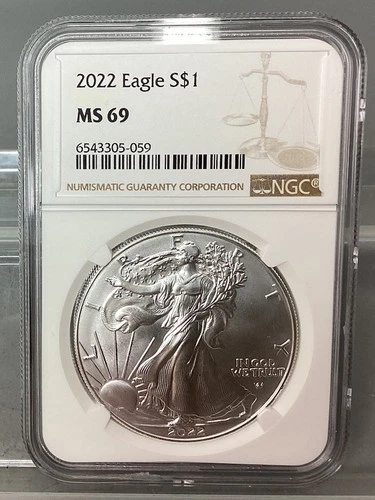 2022 American Silver Eagle - NGC - MS 69
