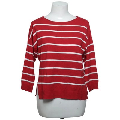 Conbipel, Strickpullover, Größe: S, Rot/Weiß, Streifen, Damen #4AJ