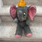 Vintage Walt Disney Dumbo Elephant Sitting Plush California Stuffed Toy Co USA — photo 1